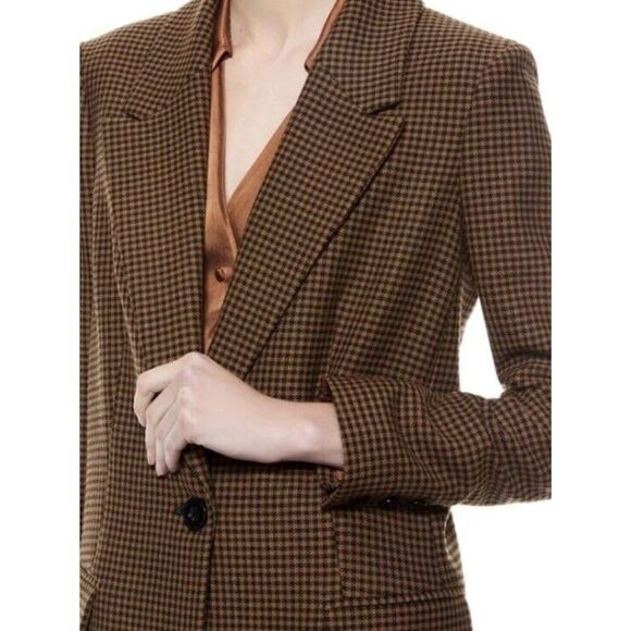 $660 ALICE + OLIVIA Ivan Boxy Oversized Coat sz Small - Picture 5 of 16